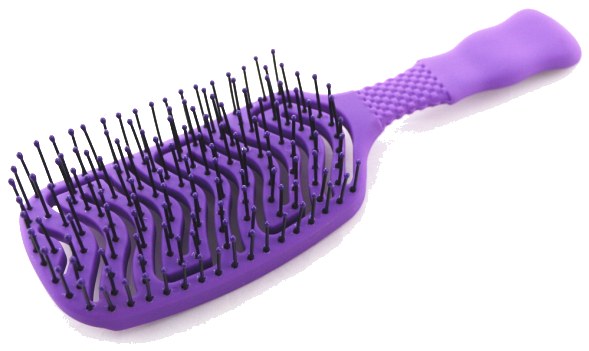 Plastic Hair Brush WDH3353 - plastic hair brush view 2