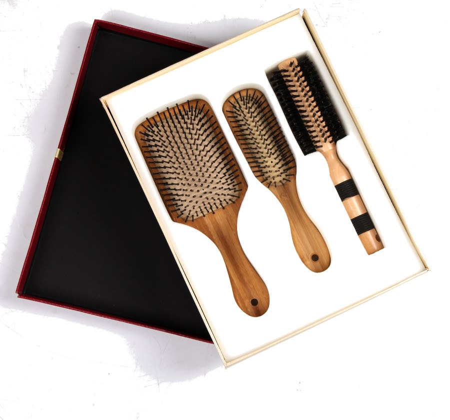 Brush Box Packing  - hairbrush set
