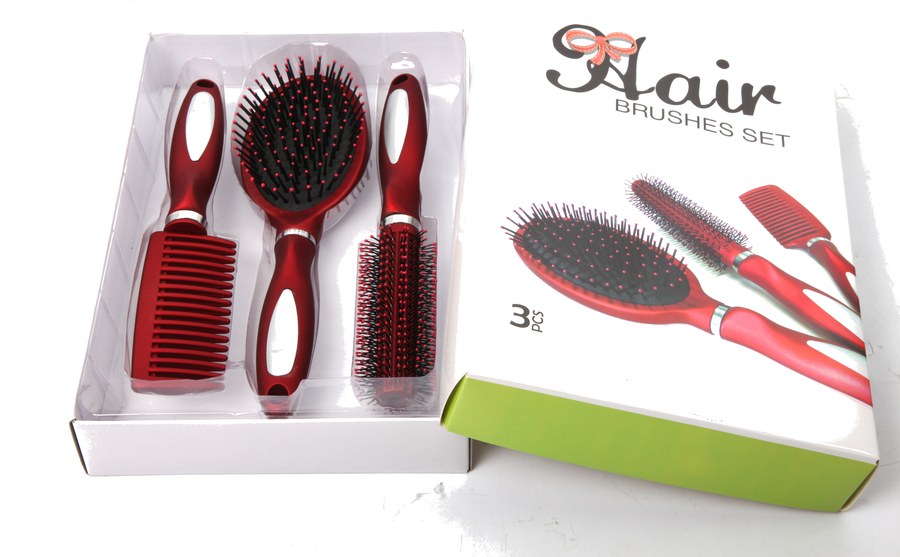Gift Box Packing  - hairbrush set